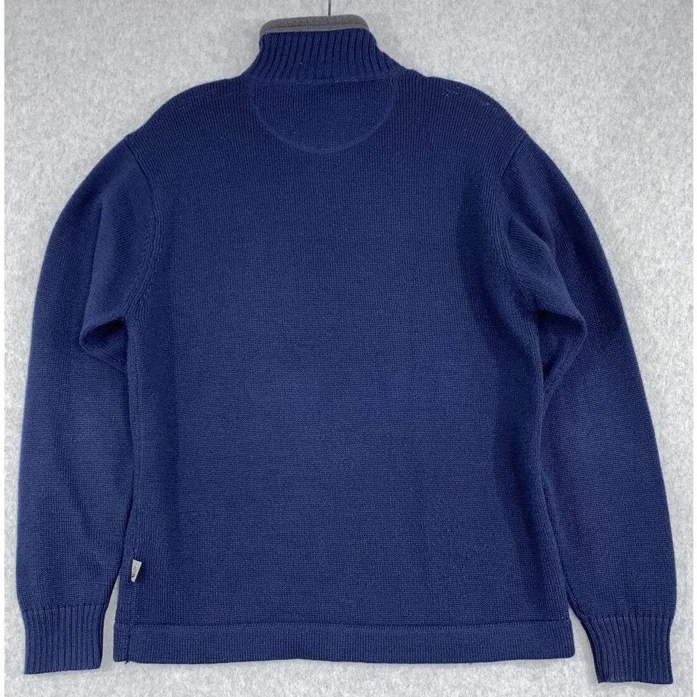 The North Face A5 Series Men's M 50% Wool Pullover Sweater Shirt‎ 1/4-Zip Medium